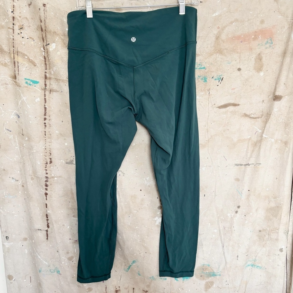 Lululemon Align V-Waist Pant 25", Green Jasper - Picture 4 of 6